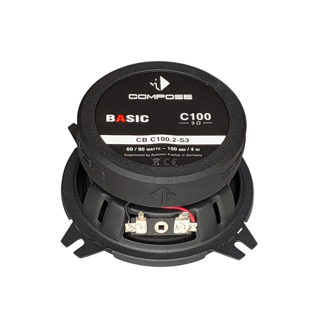 HELIX CB C100.2-S3 - 4" 2-Way Coaxial Speaker Pair | 3Ω
