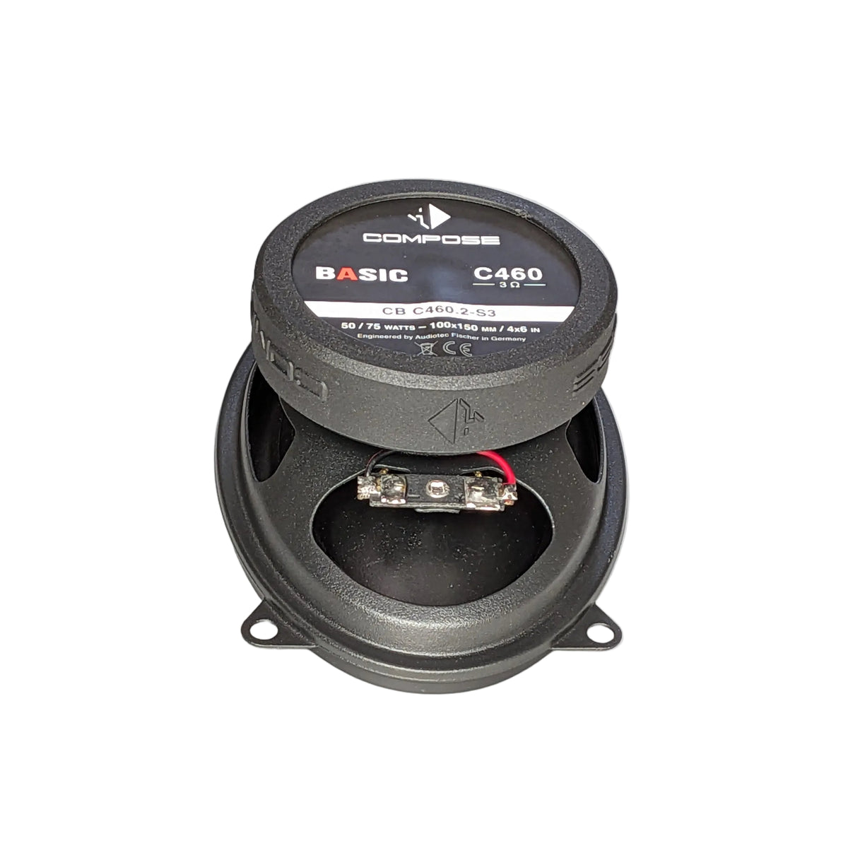 HELIX CB C460.2-S3 - 4x6" 2-Way Coaxial Speaker Pair | 3Ω