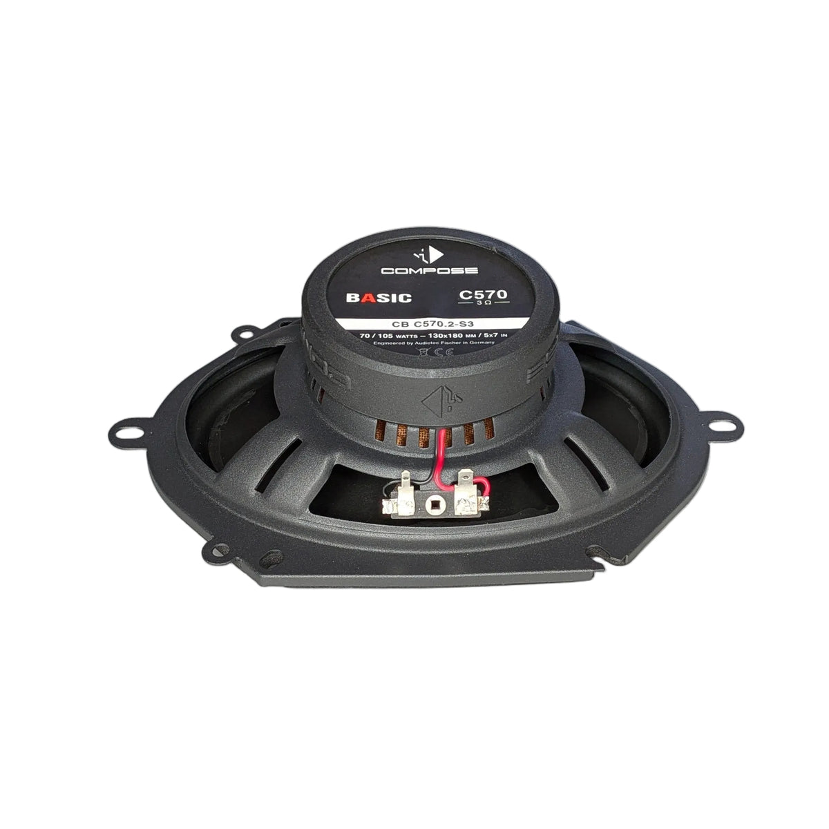 HELIX CB C570.2-S3 - 5x7" 2-Way Coaxial Kit Speaker Pair | 3Ω