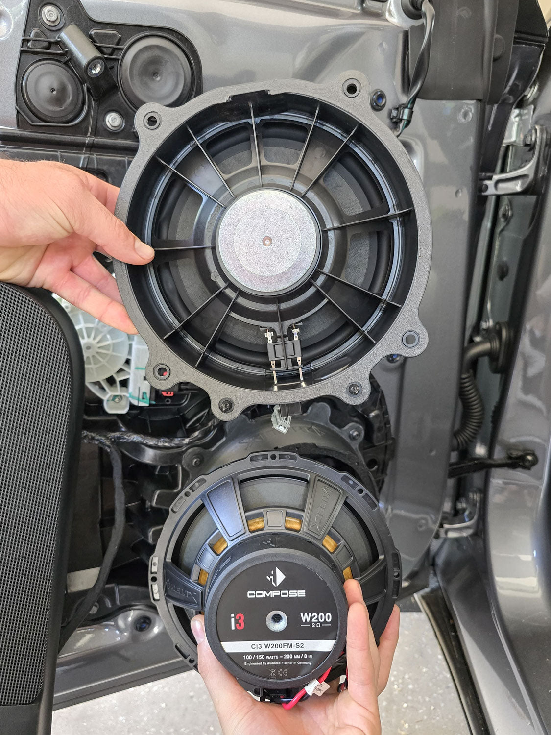 Tesla Model Y RWD - Front Speaker Upgrade Package | HELIX Ci3