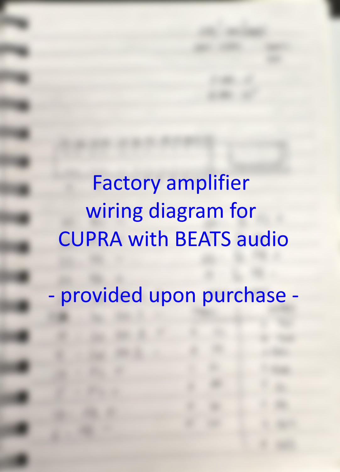 Cupra Formentor With BEATS - DSP Amplifier + Universal 38-Pole Cable Harnes | MATCH UP 10DSP with MEC