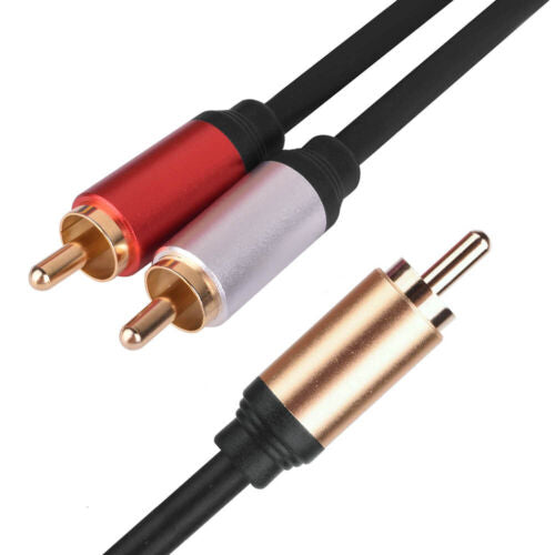 TEKERA Sub RCA 3M - RCA Subwoofer Y Cable Male-Male Splitter 3m