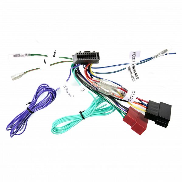 AERPRO APP8KE6 - APP8 Secondary ISO Harness To Suit Kenwood AV Head Units (22 Pin Connector)