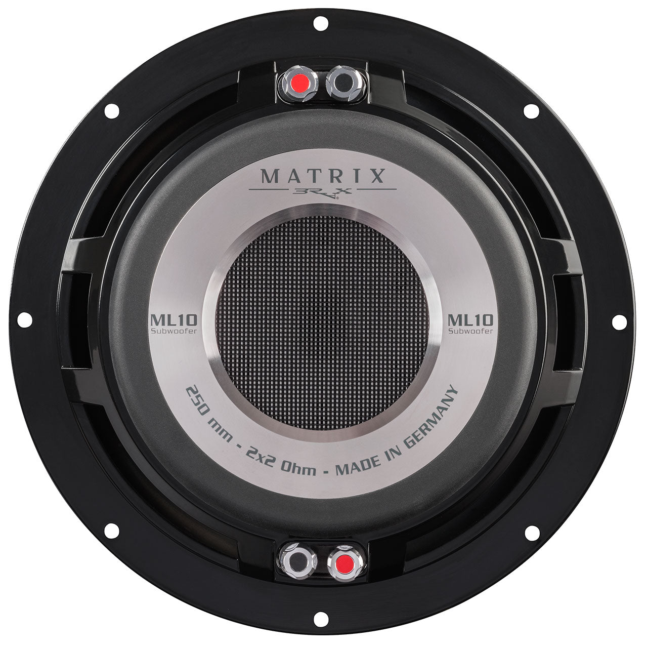 BRAX MATRIX ML10 SUB - 10" 600W RMS High-End Subwoofer | 2x2Ω