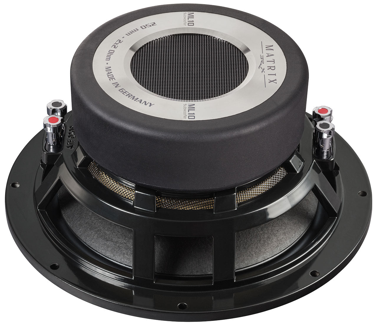 BRAX MATRIX ML10 SUB - 10" 600W RMS High-End Subwoofer | 2x2Ω