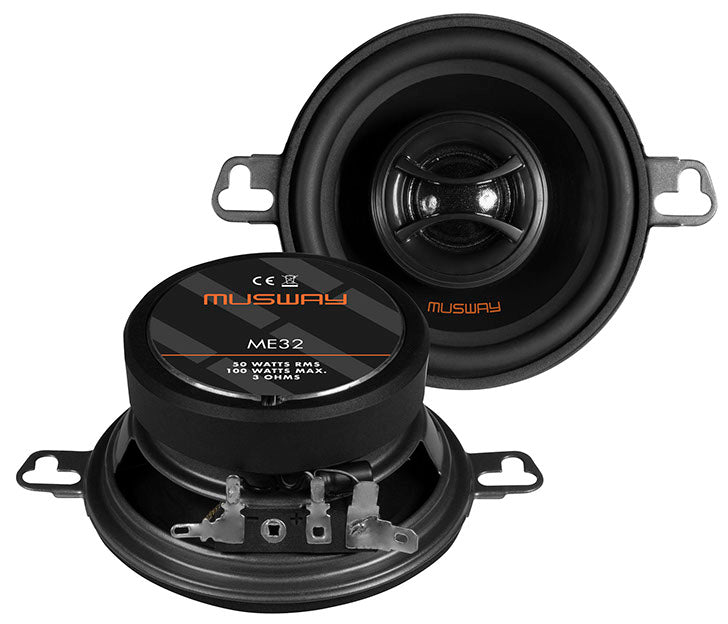 MUSWAY ME32 - 3.5" 50W RMS Coaxial Speaker