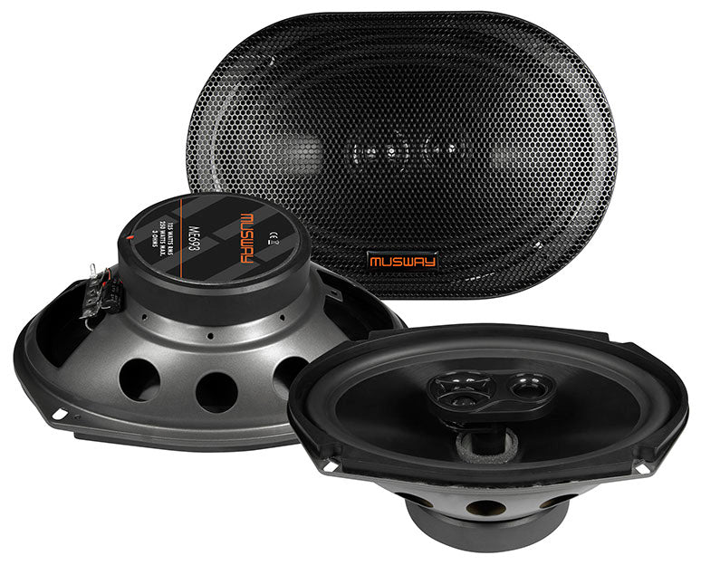 MUSWAY ME693 - 6x9" 125W RMS 3-Way Speaker