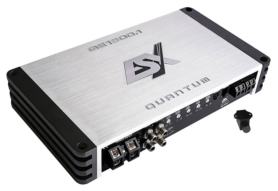 ESX QE1500.1 - 1500W RMS Compact Digital Mono Amplifier